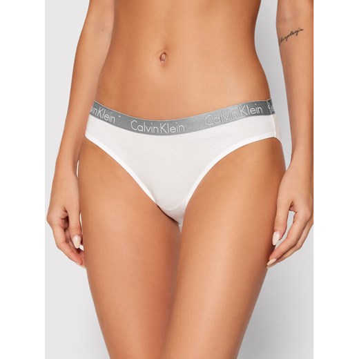 Calvin Klein Underwear Figi klasyczne 000QD3540E Biały ze sklepu MODIVO w kategorii Majtki damskie - zdjęcie 182627374