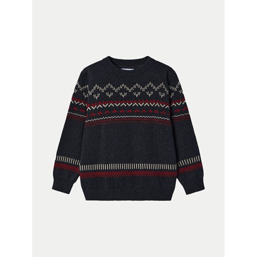 Mayoral Sweter 4344 Szary Regular Fit ze sklepu MODIVO w kategorii Swetry chłopięce - zdjęcie 182627390