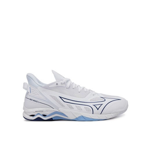 Mizuno Buty halowe Wave Mirage 5 X1GA2350 Zielony ze sklepu MODIVO w kategorii Buty sportowe męskie - zdjęcie 182627601