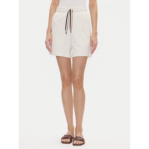 BOSS Szorty piżamowe Cp Stripe_Shorts 50539981 Écru Relaxed Fit ze sklepu MODIVO w kategorii Piżamy damskie - zdjęcie 182627614