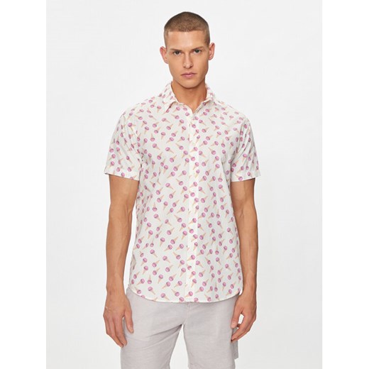 Jack&Jones Koszula Sunshade 12249217 Kolorowy Slim Fit ze sklepu MODIVO w kategorii Koszule męskie - zdjęcie 182627623