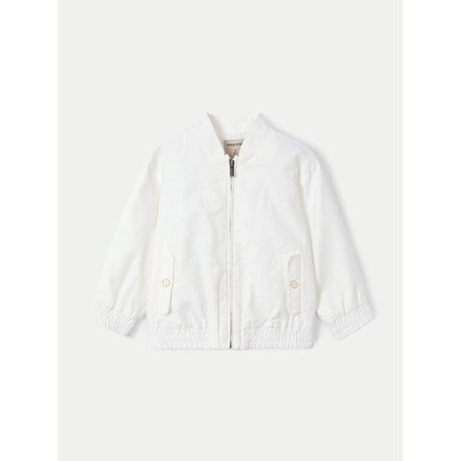 Mayoral Bluza 3420 Biały Regular Fit ze sklepu MODIVO w kategorii Bluzy dziewczęce - zdjęcie 182627742