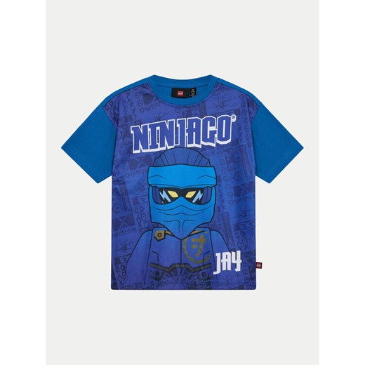 LEGO T-Shirt Ninjago 12011405 Niebieski Regular Fit ze sklepu MODIVO w kategorii T-shirty chłopięce - zdjęcie 182627781