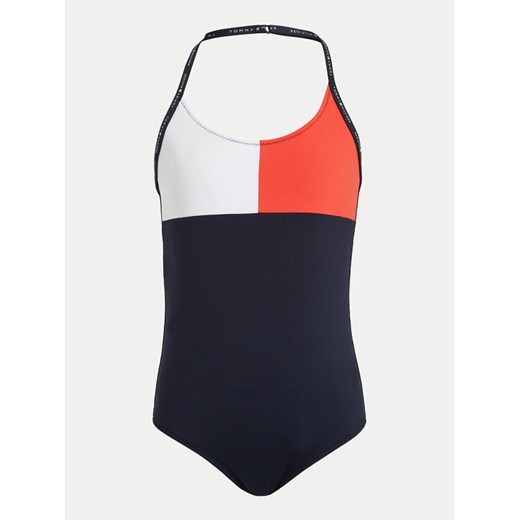 Tommy Hilfiger Strój kąpielowy UG0UG00720 Granatowy ze sklepu MODIVO w kategorii Stroje kąpielowe - zdjęcie 182627783