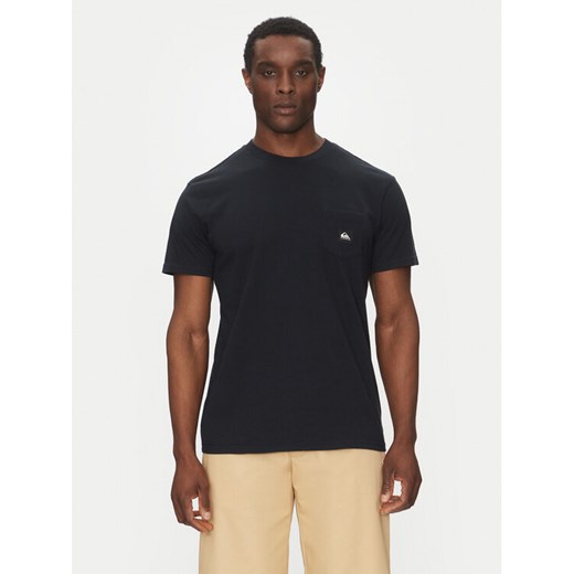 Quiksilver T-Shirt EQYZT08035 Czarny Regular Fit ze sklepu MODIVO w kategorii T-shirty męskie - zdjęcie 182627804