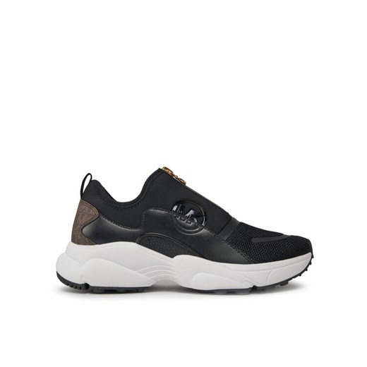 MICHAEL Michael Kors Sneakersy Sami Zip Trainer 43H3SMFSHD Czarny ze sklepu MODIVO w kategorii Buty sportowe damskie - zdjęcie 182627832