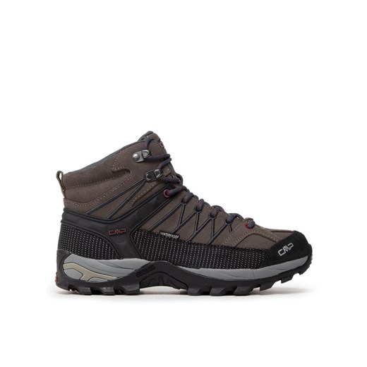 CMP Trekkingi Rigel Mid Trekking Shoe Wp 3Q12947 Szary ze sklepu MODIVO w kategorii Buty trekkingowe męskie - zdjęcie 182627844