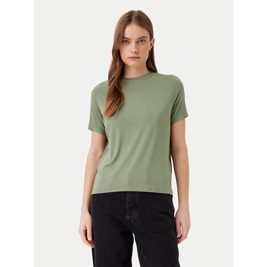 JDY T-Shirt Como 15328940 Zielony Regular Fit ze sklepu MODIVO w kategorii Bluzki damskie - zdjęcie 182627862
