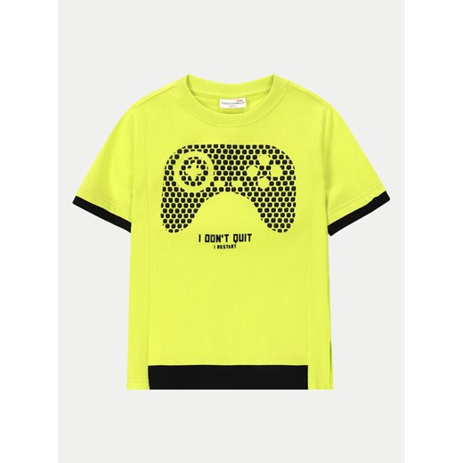 Coccodrillo T-Shirt WC4143201GBK Żółty Regular Fit ze sklepu MODIVO w kategorii T-shirty chłopięce - zdjęcie 182627880