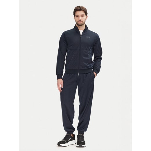 EA7 Emporio Armani Dres 7M000237 AF12449 UB102 Granatowy Regular Fit ze sklepu MODIVO w kategorii Dresy męskie - zdjęcie 182627904