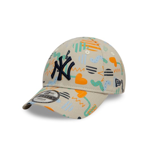 New Era Czapka z daszkiem Jr All Over Print 9FORTY New York Yankees 60595408 Kolorowy ze sklepu MODIVO w kategorii Czapki dziecięce - zdjęcie 182627941