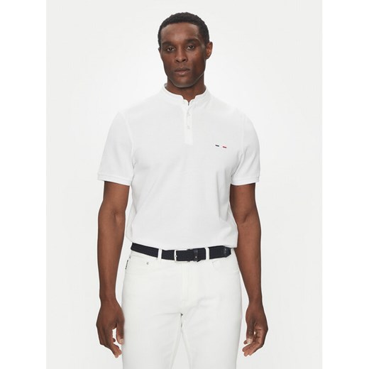 Hechter Paris T-Shirt 74006 100912 Biały Regular Fit ze sklepu MODIVO w kategorii T-shirty męskie - zdjęcie 182627950