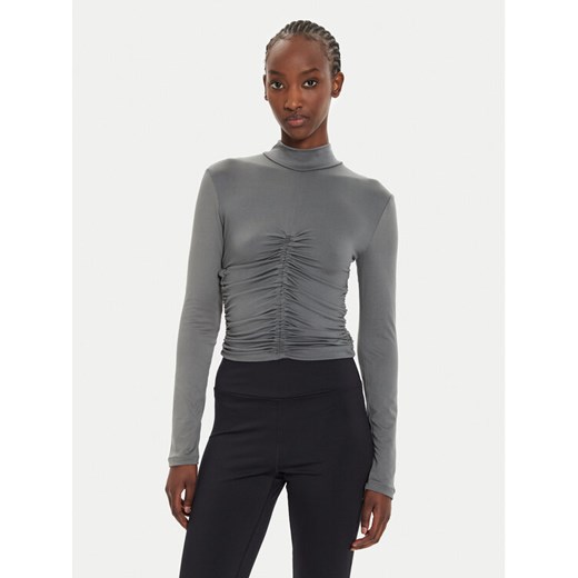 Brave Soul Bluzka LLT-589GRETAGREY Szary Slim Fit ze sklepu MODIVO w kategorii Bluzki damskie - zdjęcie 182627953
