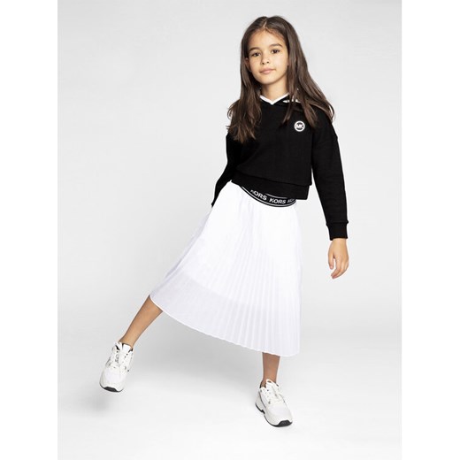 MICHAEL KORS KIDS Bluza R15174 S Czarny Regular Fit ze sklepu MODIVO w kategorii Bluzy dziewczęce - zdjęcie 182627990