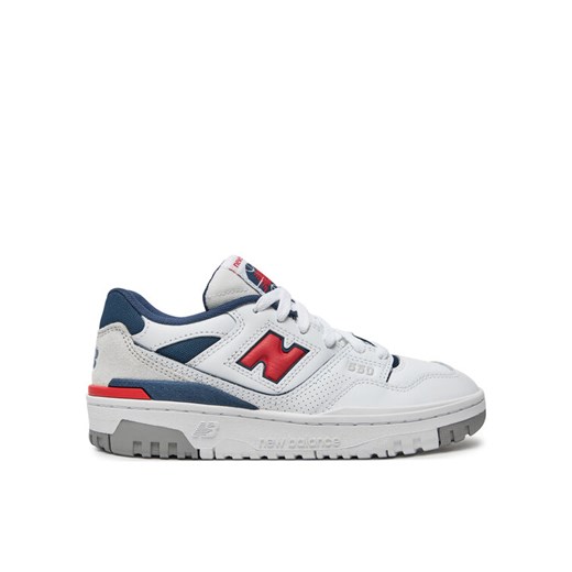 New Balance Sneakersy GSB550ED Biały ze sklepu MODIVO w kategorii Buty sportowe dziecięce - zdjęcie 182627991