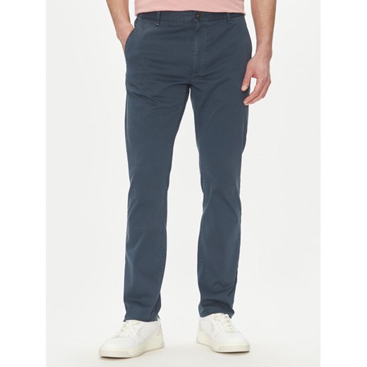 BOSS Chinosy 50536840 Niebieski Slim Fit ze sklepu MODIVO w kategorii Spodnie męskie - zdjęcie 182628040