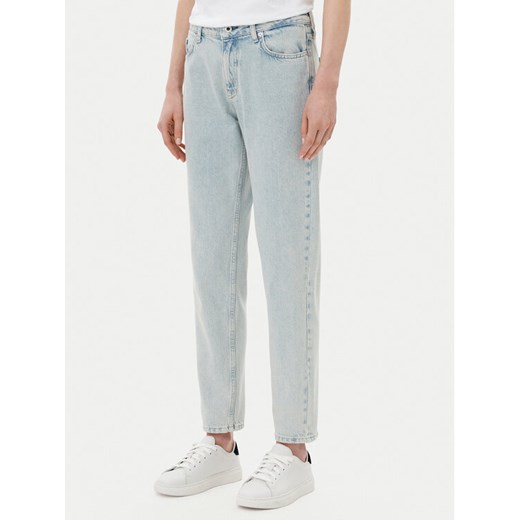 Karl Lagerfeld Jeans Jeansy A2W10057 Niebieski Mom Fit ze sklepu MODIVO w kategorii Jeansy damskie - zdjęcie 182628090