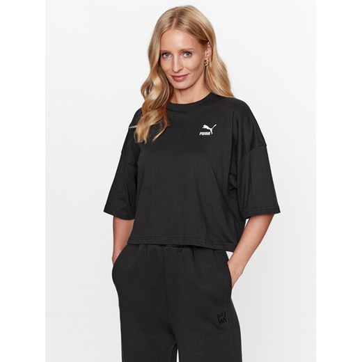 Puma T-Shirt Classics 621381 Czarny Oversize Puma L MODIVO