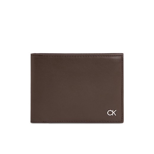 Calvin Klein Duży Portfel Męski Metal Ck K50K511689 Czarny ze sklepu MODIVO w kategorii Portfele męskie - zdjęcie 182628122
