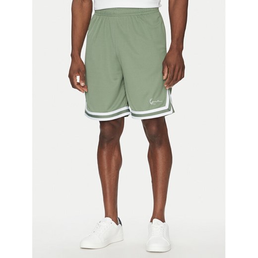 Karl Kani Szorty sportowe 60130132 Zielony Relaxed Fit ze sklepu MODIVO w kategorii Spodenki męskie - zdjęcie 182628164