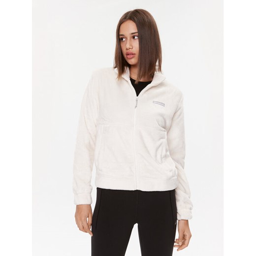 Columbia Polar Fireside™ FZ Jacket Biały Regular Fit ze sklepu MODIVO w kategorii Bluzy damskie - zdjęcie 182628222