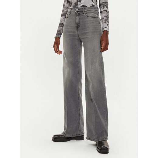 ViCOLO Jeansy DS0046 Szary Regular Fit ze sklepu MODIVO w kategorii Jeansy damskie - zdjęcie 182628260