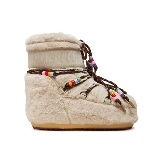 Moon Boot Śniegowce 80D1409470 Beżowy ze sklepu MODIVO w kategorii Śniegowce damskie - zdjęcie 182628430
