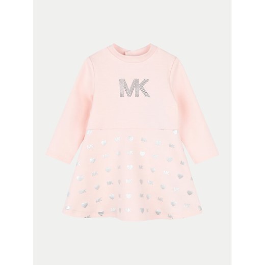 MICHAEL KORS KIDS Sukienka codzienna R30127 Różowy Regular Fit ze sklepu MODIVO w kategorii Sukienki niemowlęce - zdjęcie 182628510