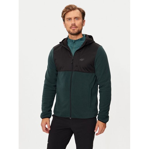 4F Polar 4FWAW24TFLEM269 Zielony Regular Fit ze sklepu MODIVO w kategorii Bluzy męskie - zdjęcie 182628514