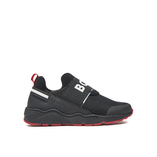 BOSS Sneakersy J51308 M Czarny ze sklepu MODIVO w kategorii Buty sportowe dziecięce - zdjęcie 182628542