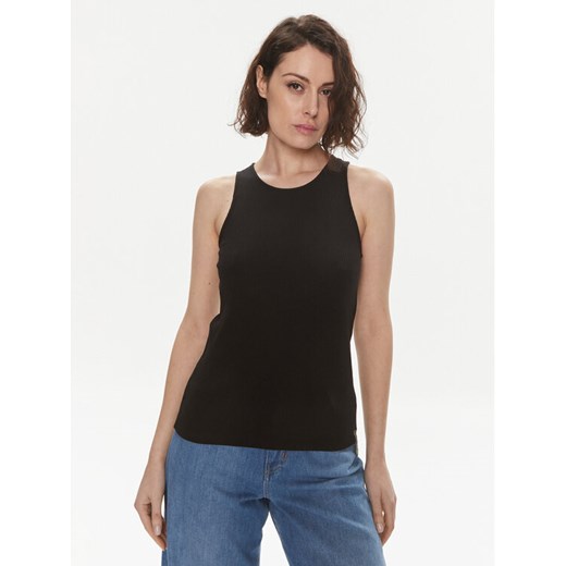 Max Mara Leisure Top Brusson 2416941038 Czarny Slim Fit ze sklepu MODIVO w kategorii Bluzki damskie - zdjęcie 182628550