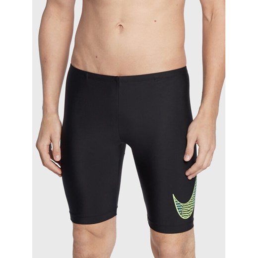 Nike Kąpielówki Outline Logo Jammerpio NESSC588 Czarny ze sklepu MODIVO w kategorii Kąpielówki - zdjęcie 182628552