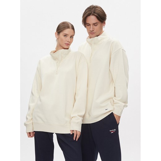 Reebok Bluza Natural Dye HG1585 Écru Oversize ze sklepu MODIVO w kategorii Bluzy męskie - zdjęcie 182628630