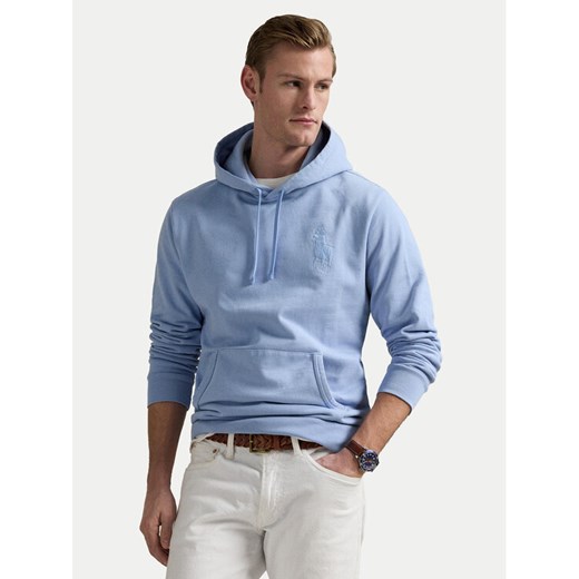 Polo Ralph Lauren Bluza 710936510008 Błękitny Relaxed Fit ze sklepu MODIVO w kategorii Bluzy męskie - zdjęcie 182628741