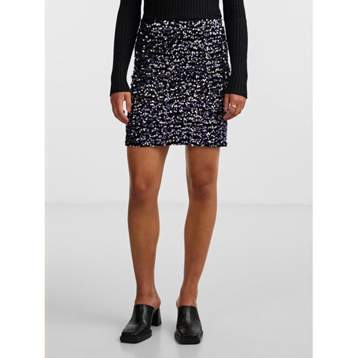 Pieces Spódnica mini 17143411 Czarny Regular Fit ze sklepu MODIVO w kategorii Spódnice - zdjęcie 182628743