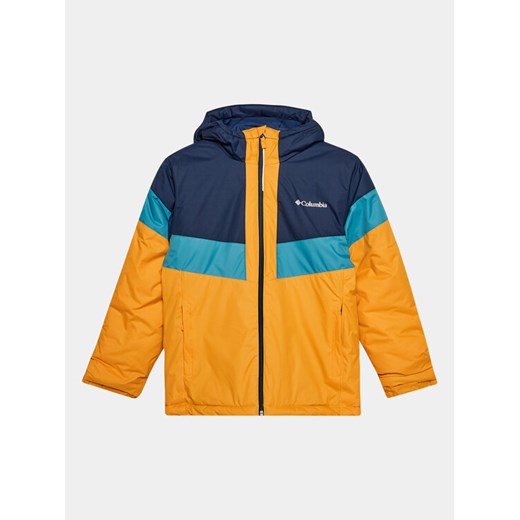 Columbia Kurtka outdoor Lightning Lift™ II Jacket Żółty Regular Fit ze sklepu MODIVO w kategorii Kurtki chłopięce - zdjęcie 182628762