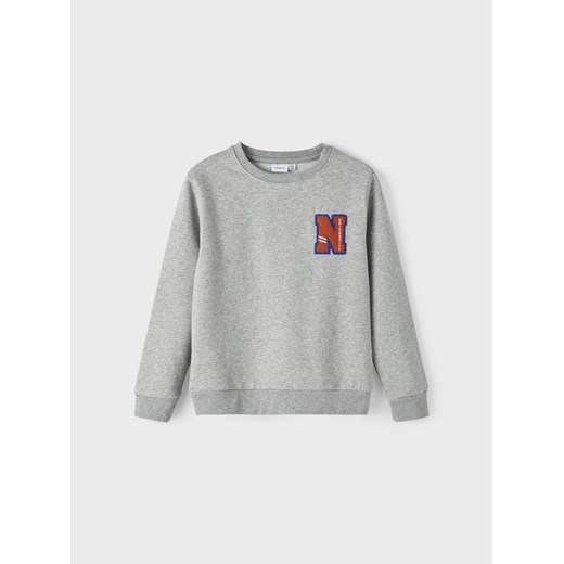 NAME IT Bluza 13210902 Szary Regular Fit ze sklepu MODIVO w kategorii Bluzy chłopięce - zdjęcie 182628843