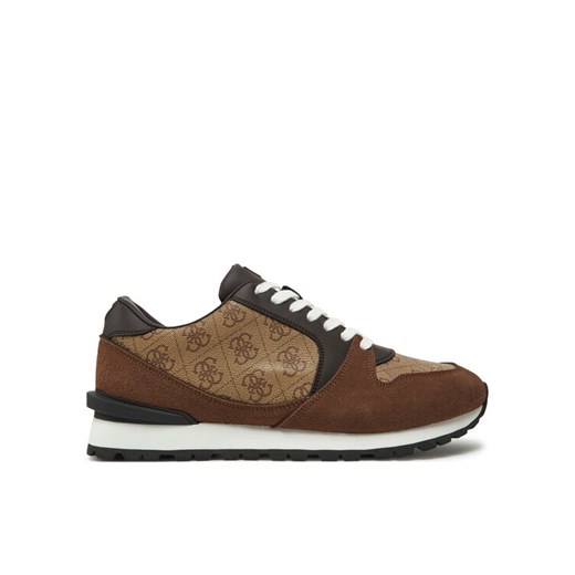 Guess Sneakersy FMPARO ELL12 Brązowy ze sklepu MODIVO w kategorii Buty sportowe męskie - zdjęcie 182628850