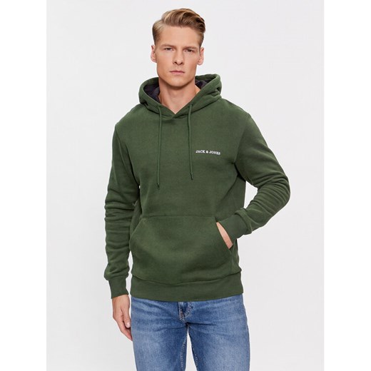 Jack&Jones Bluza 12236159 Zielony Regular Fit S MODIVO