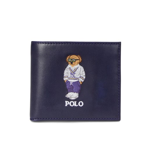 Polo Ralph Lauren Portfel męski 405962466001 Granatowy ze sklepu MODIVO w kategorii Portfele męskie - zdjęcie 182628914