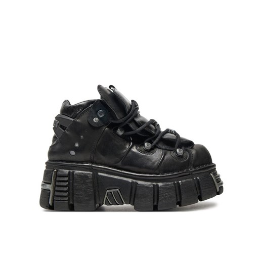 NEW ROCK Sneakersy M-106-S1 Czarny ze sklepu MODIVO w kategorii Buty sportowe męskie - zdjęcie 182628961