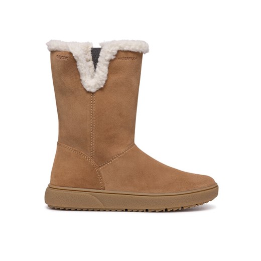Geox Kozaki J Theleven Girl Wpf J46HYA 00022 C6627 S Brązowy ze sklepu MODIVO w kategorii Buty zimowe dziecięce - zdjęcie 182629020