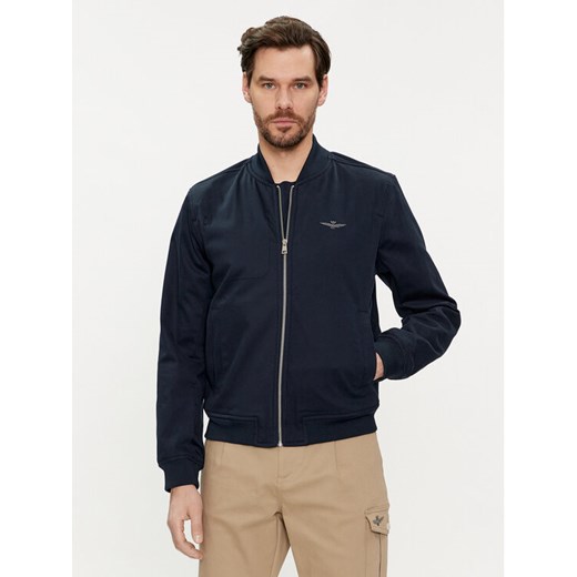 Aeronautica Militare Kurtka bomber 241AB2139CT3247 Granatowy Regular Fit ze sklepu MODIVO w kategorii Kurtki męskie - zdjęcie 182629031