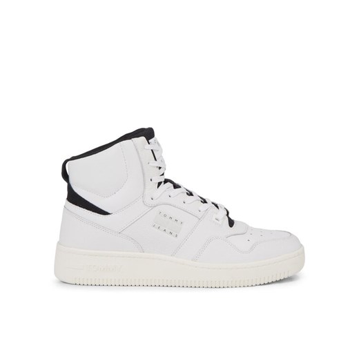 Tommy Jeans Sneakersy Basket Mid EM0EM01258 Biały Tommy Jeans 40 MODIVO