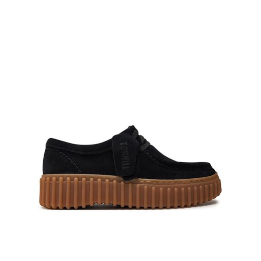 Clarks Półbuty Torhill Bee 26172044 Czarny ze sklepu MODIVO w kategorii Półbuty damskie - zdjęcie 182629193