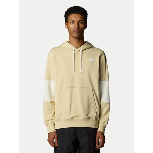 The North Face Bluza Terry NF0A8C2B Beżowy Relaxed Fit ze sklepu MODIVO w kategorii Bluzy męskie - zdjęcie 182629224
