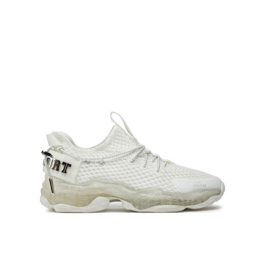 Plein Sport Sneakersy SADS USC0522 STE003N Biały ze sklepu MODIVO w kategorii Buty sportowe damskie - zdjęcie 182629241
