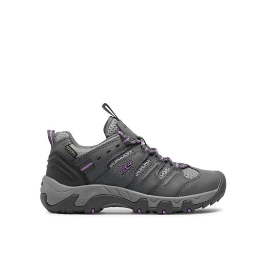 Keen Trekkingi Koven Wp W 1025157 Szary ze sklepu MODIVO w kategorii Buty trekkingowe damskie - zdjęcie 182629242