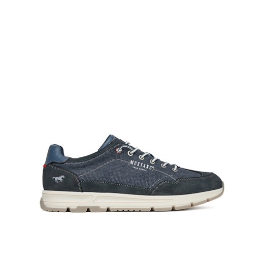 Mustang Sneakersy 4195-302 Granatowy ze sklepu MODIVO w kategorii Buty sportowe męskie - zdjęcie 182629251