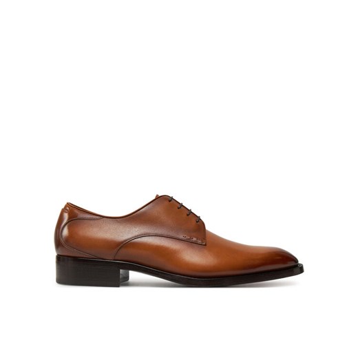 BOSS Półbuty Rill 50534034 Brązowy ze sklepu MODIVO w kategorii Buty eleganckie męskie - zdjęcie 182629260